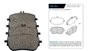 Imagen de JUEGO PASTILLAS CERAMICA M-BENZ A/B 160/180/200 CLA180/200